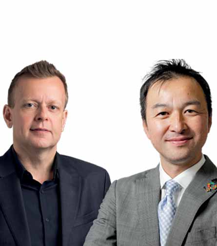 Morten Bech, President & CEO, Yokogawa Votiva Solutions and Akihiko Sato, Head of global ERP business, Yokogawa Electric Corporation, Yokogawa