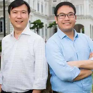 Charles Poon, Founding Director and Daryl Neo, Founding Director & CEO, Handshakes